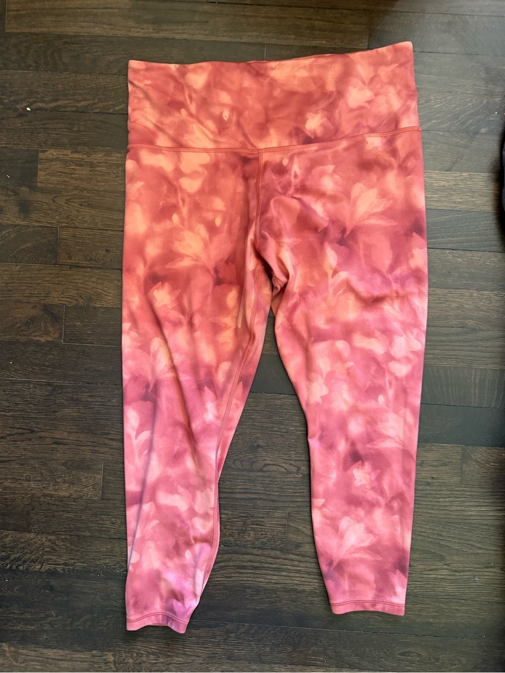 Athleta Serene Island Coral Leggings - Picture 4 of 8